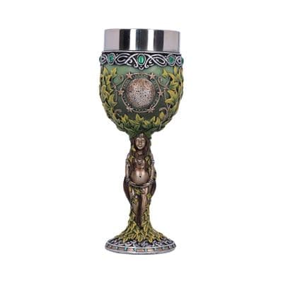 Triple Moon Goddess Mother Goblet
