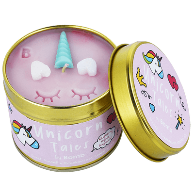 Unicorn Tales Candle In A Tin