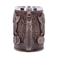 Viking Bronze Drakkar Longship Tankard | Nemesis Now Shop Dover Kent UK