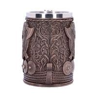 Viking Bronze Drakkar Longship Tankard | Nemesis Now Shop Dover Kent UK