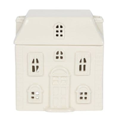 White Ceramic House Burner