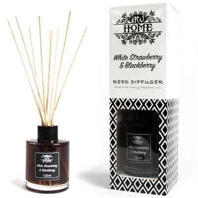 White Strawberry & Blackberry Reed Diffuser - 120ml