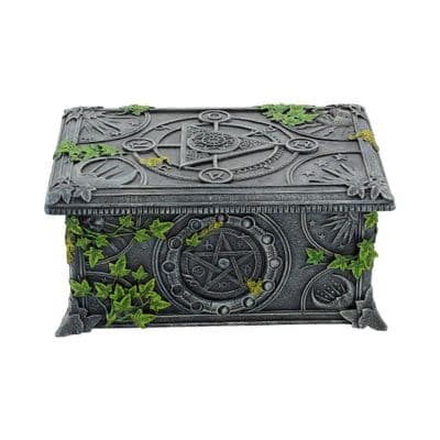 Wiccan Pentagram Tarot Card Box