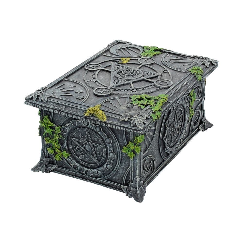 Wiccan Pentagram Tarot Card Box