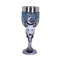 Wild at Heart White Wolf Wine Goblets Set of 2 | Nemesis Now Shop Ashford Kent UK