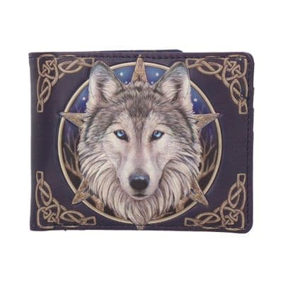 Wild One Wolf Head Wallet