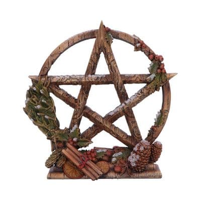 Winter Season Of The Pentagram Yule Ornament