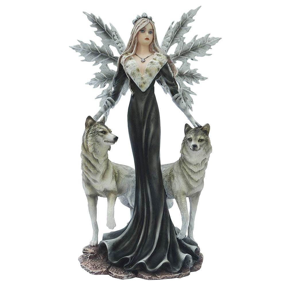 Wolf Fairy Protector Of The Pack Figurine | Nemesis Now Fairy Ornaments ...