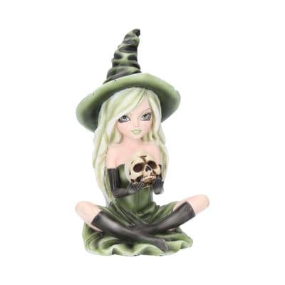 Zelda The Green Witch With Skull Ornament