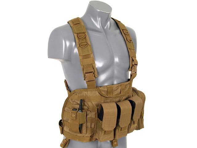 8 Fields Force Recon Chest Harness Coyote