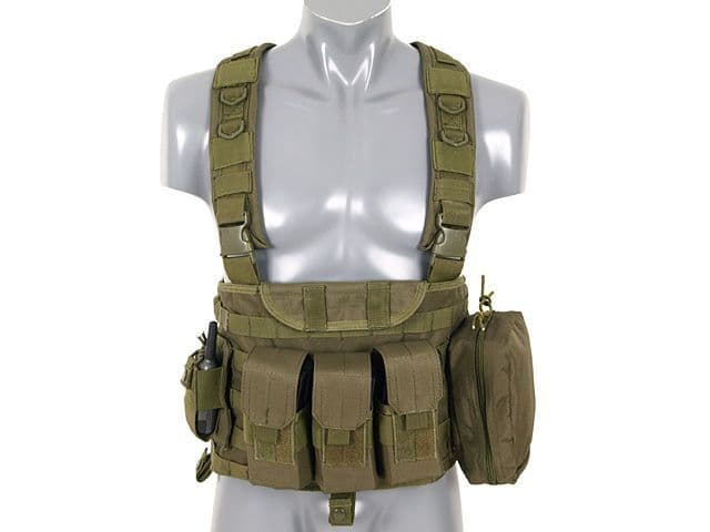 8 Fields Force Recon Chest Harness Green OD