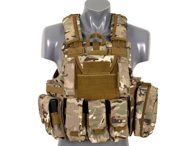 8 Fields Tactical Combat Vest Fully Loaded CP ATP