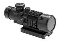 Aim Airsoft 4x32 Illuminated Rifle Red Dot Scope 20mm Picatinny Rail 3036-BK