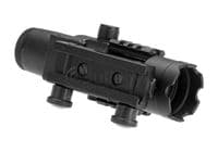 Aim Airsoft 4x32 Illuminated Rifle Red Dot Scope 20mm Picatinny Rail 3036-BK