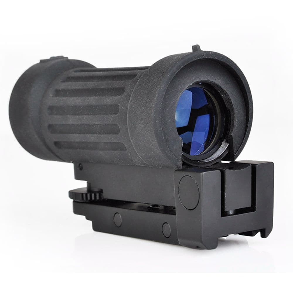 AimO Airsoft Elcan Style Telescopic Scope Sight 4x30 AO3035BK