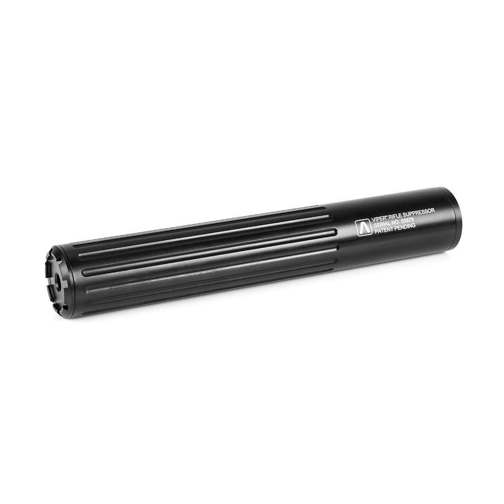 AirsoftPro CNC Suppressor (Silencer) VIPER™ 250 x 40mm with Barrel Extension