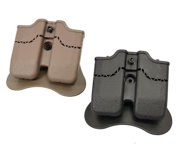 Amomax Double Pistol Magazine Pouch Beretta PX4 H&K P30 USP USP Compact