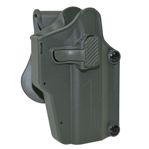Amomax Per-Fit Universal Holster Green R/H