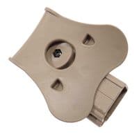 Amomax Retention Belt Holster CZ 75D Compact Taurus 24/7 FDE R/H