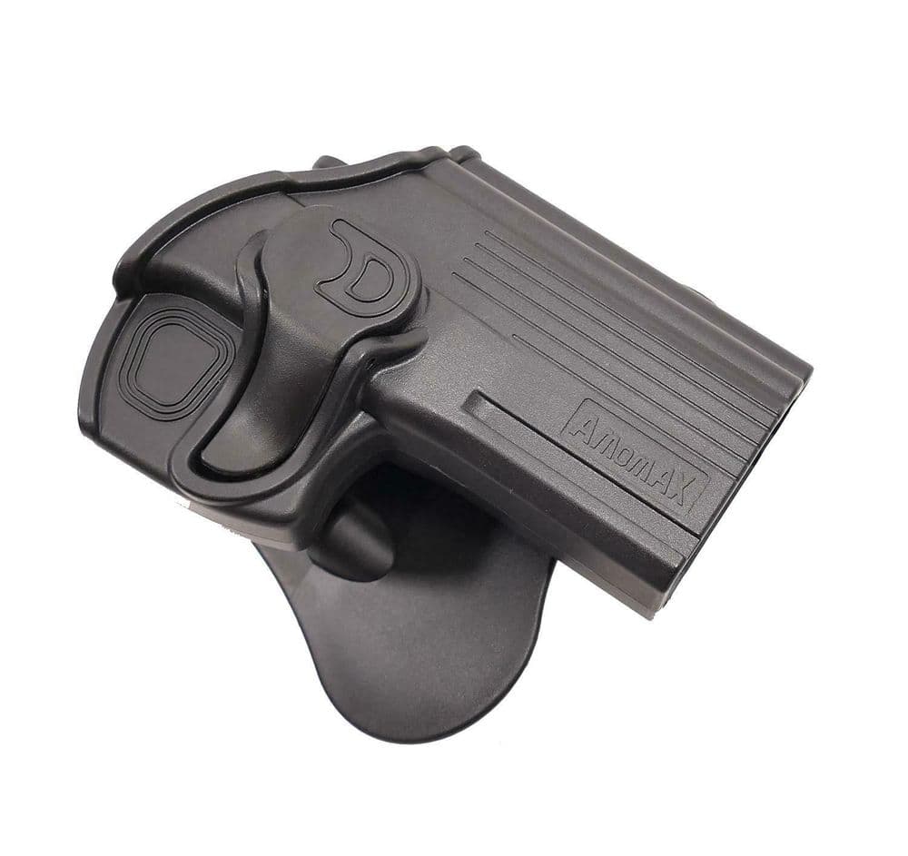 Amomax Retention Holster CZ 75D Compact Taurus 24/7 Black R/H