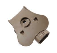 Amomax Retention Holster G-19/23/32 FDE L/H Left Handed