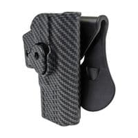 Amomax Retention Holster Glock Carbon Fibre Black R/H