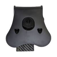 Amomax Retention Holster Glock Carbon Fibre Black R/H