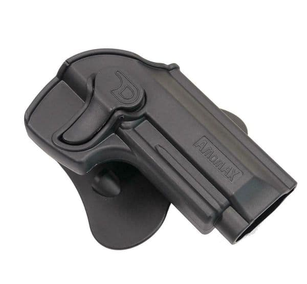 Amomax Retention QR Holster M9 / M92 Black R/H