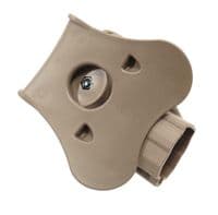 Amomax Roto Airsoft Belt Holster G&G GTP9 / USP Full Size FDE R/H