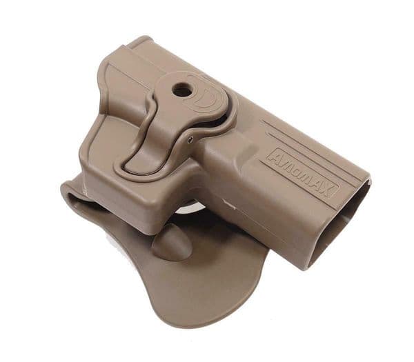 Amomax Roto Poly Holster G-Series 17/22/31 FDE R/H WE Tokyo Marui KJW #GAGF