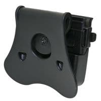 Amomax Universal Double Pistol Magazine Pouch Black
