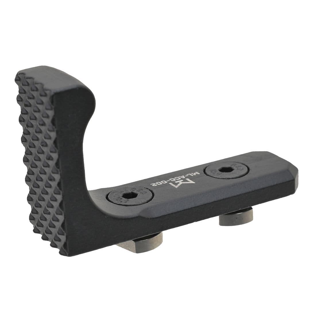 Ares Airsoft Rifle Hand Stop Grip MLok Rail Black Type B