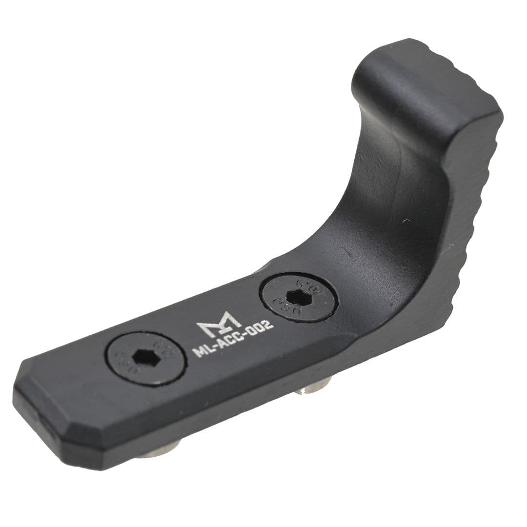 Ares Airsoft Rifle Hand Stop Grip MLok Rail Black Type B
