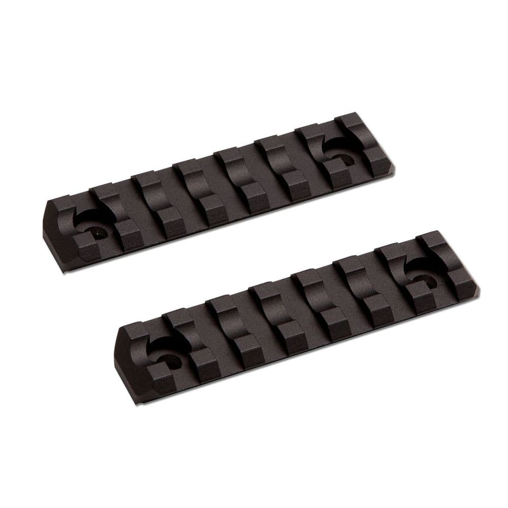 ASG Airsoft M-Lok Rail Key Set Short 7 Slot 2pcs Set Black 80mm #19529