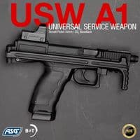 ASG B&T USW A1 Universal Service Weapon Airsoft Pistol Black