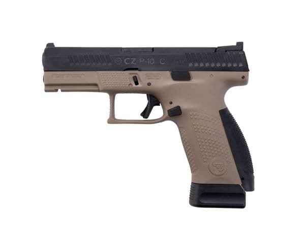 ASG CZ P-10C Airsoft Pistol Co2 GBB Black / FDE