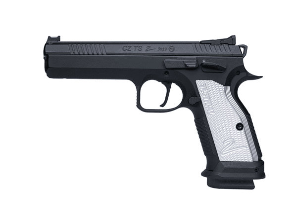 ASG CZ TS 2 Airsoft Pistol GBB CO2 Black