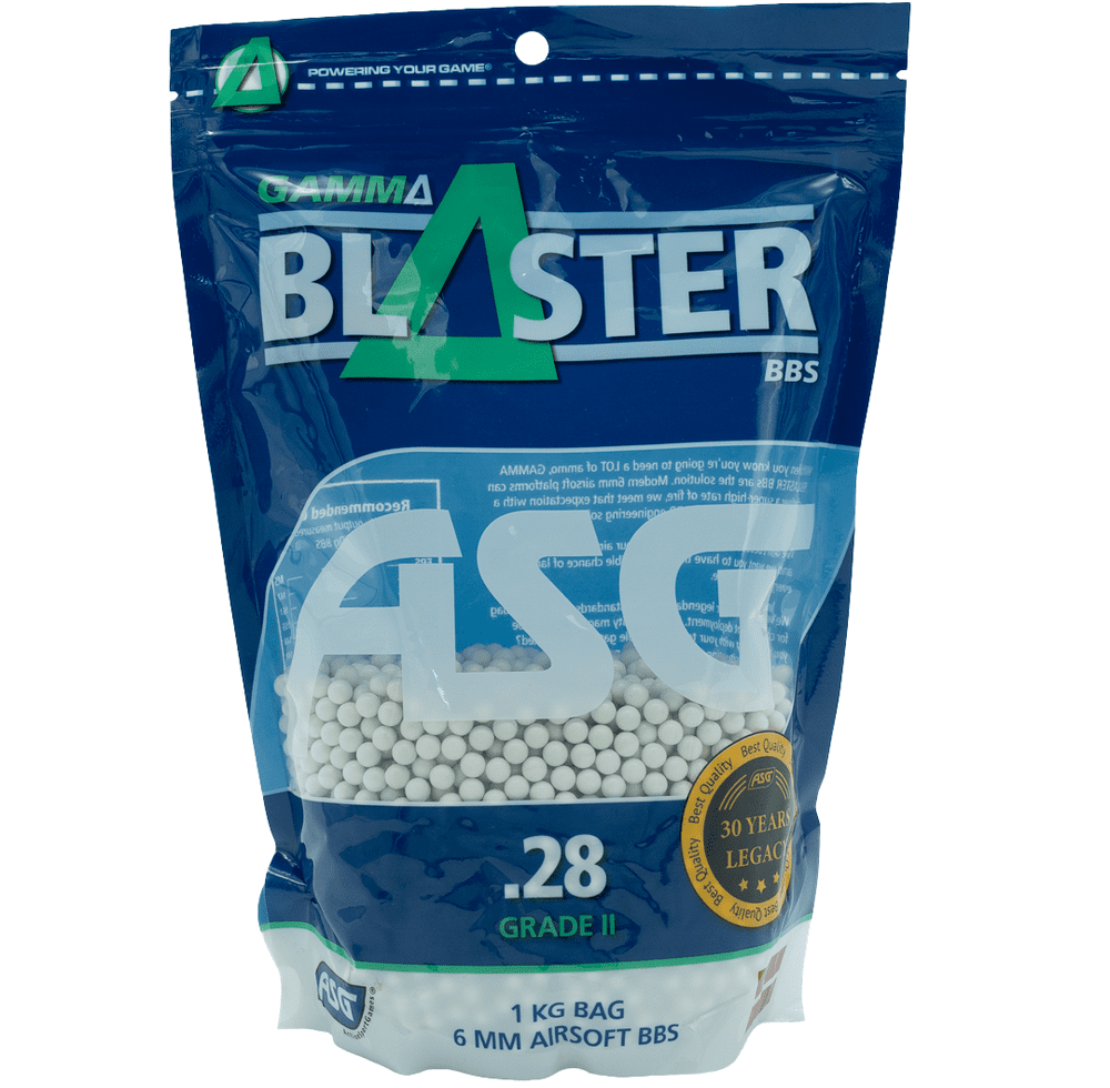 ASG Gamma Blaster Airsoft BB’s 0.28g 1kg Bag High Grade Pellets