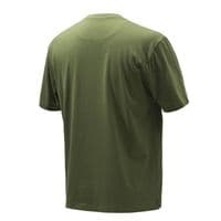Beretta Deer T-Shirt Green Sage 100% Cotton SMALL / LARGE Mens Boys