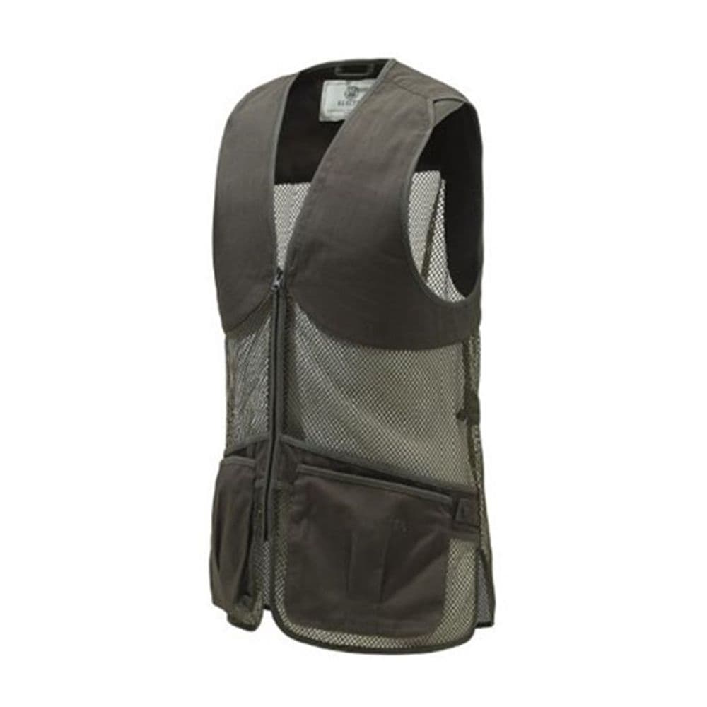 Beretta Full Mesh Vest Brown Bark Size SMALL Mens Boys