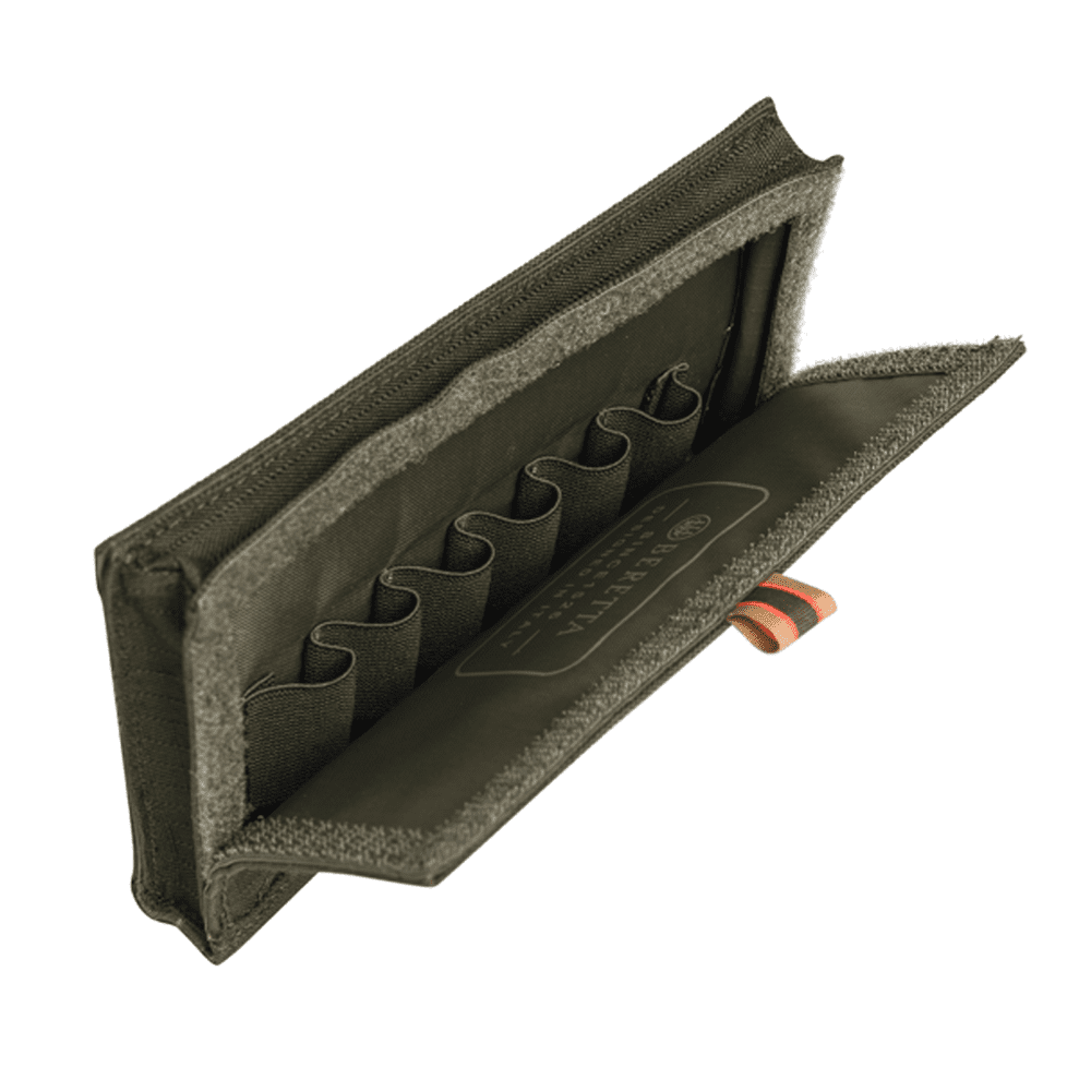 Beretta Game Keeper EVO Cartridge Bullet Pouch Wallet Holds 6 Moss & Brown