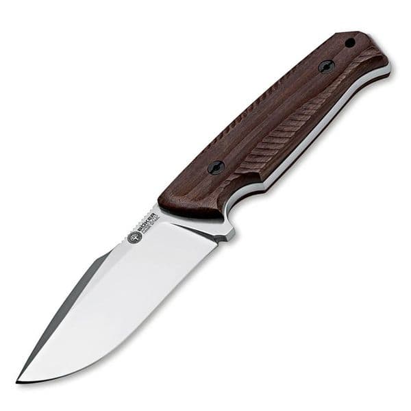 Boker Arbolito Bison Guayacan Brown Fixed Blade