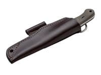 Boker Arbolito Bushcraft Micarta Knife With Leather Sheath