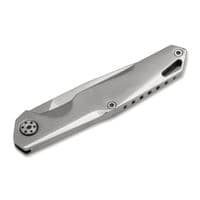 Boker Magnum Shiny EDC Silver Pocket Knife