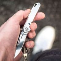 Boker Magnum Shiny EDC Silver Pocket Knife