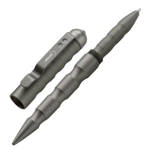Boker Plus MPP Safety Pen Glass Breaker Grey EDC