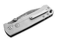 Boker Solingen Tiger Damascus Folding Knife German Tank
