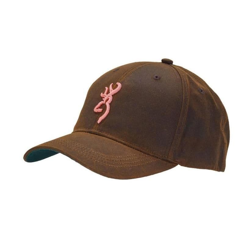 Browning Logo Baseball Hat Cap Celine Wax