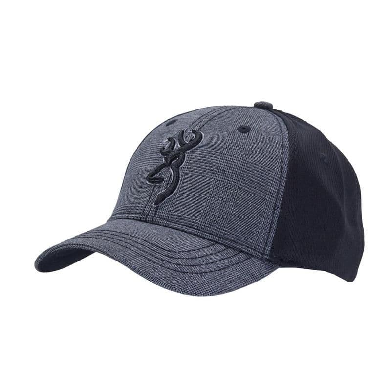 Browning Logo Baseball Hat Cap Iron Grey Country Wear