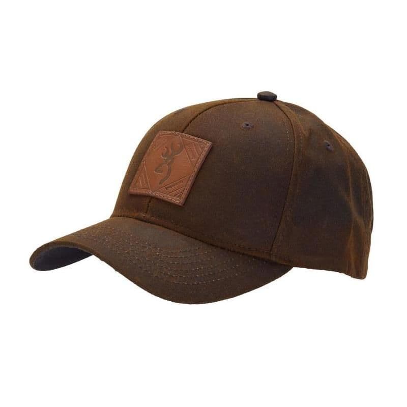 Browning Logo Baseball Hat Cap Stone Brown Country Wear